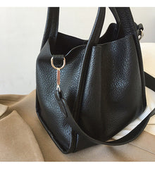 Ultra Soft Leather Bucket Bag