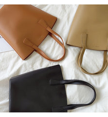 Chic Leather Tote Bag