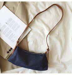 Classic Everyday Denim Shoulder Bag