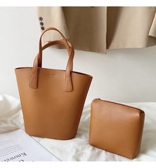 Chic Leather Tote Bag