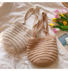 Cotton Bucket Bag