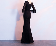 Brooke Lace V Neck Formal Dresses