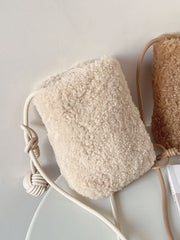 Faux Furry Crossbody Bag