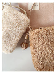 Faux Furry Crossbody Bag