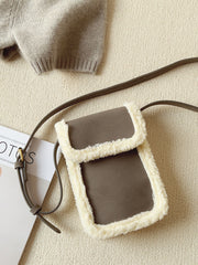 Faux Furry Crossbody Bag