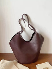 Simple Leather Tote Bag