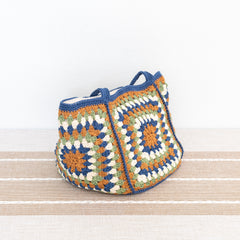 Crochet Granny Square Shoulder Bag
