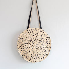 Round Straw Tote