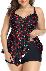 Tankini Two Piece High Waist Tummy Control Swimsuits