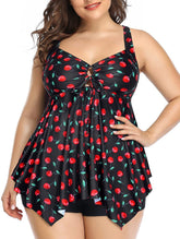 Tankini Two Piece High Waist Tummy Control Swimsuits