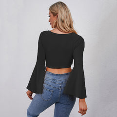 Add Some Flair Wrap-Front Top