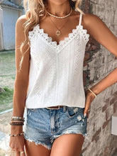 You And Tie Backless Lace Cami Top