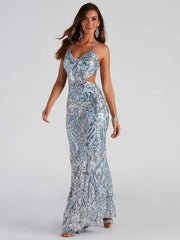Remi Sequin Mesh Mermaid Dresses