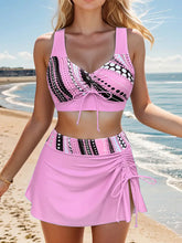 Two-Piece Swimsuit Dress Bikini Printed Swimsuit