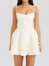 Halter V-Neck Dress