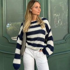 Make a Rainbow Stripes Sweater