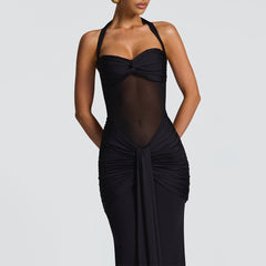 Backpack-Butt Exposed Dress