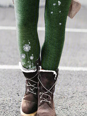 Plus size thick warm leggings Casual Cotton Pants