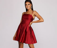 Rebecca Party Pleated Dresses