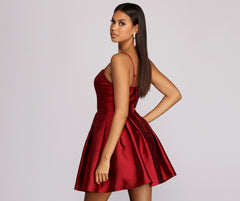Rebecca Party Pleated Dresses