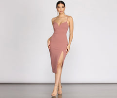 Vestidos midi de crepé de Candace