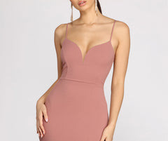 Vestidos midi de crepé de Candace