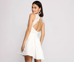 Vestidos de fiesta formales de tafetán y encaje color rosa