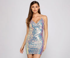 Shelly Sequin Bodycon Mini Dresses
