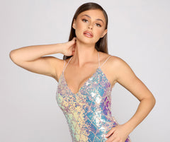 Shelly Sequin Bodycon Mini Dresses