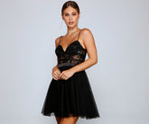 Prue Formal Embroidered Sequin Party Dresses