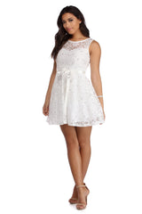 Cassandra Sequin Lace Party Dresses