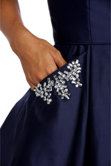 Vestidos de fiesta formales de satén Noelle