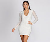 Ria Heat – Steinfarbene formelle Minikleider