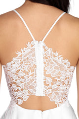 Sheila Satin Queen Skaterkleider