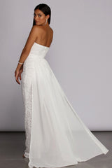 Vestidos de encaje sin tirantes Bailey