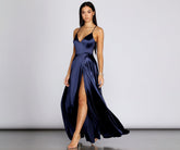 Blake Lace Back Satin Dresses