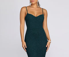 Vestido de noche brillante de Ainsley