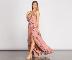 Alina Chiffon Floral Dresses