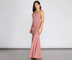 Alia Deep V Meerjungfrauenkleider