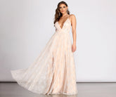 Piper Glitter A-Line Dresses