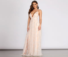 Piper Glitter A-Line Dresses