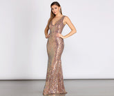 Ruby Formal Sleeveless Sequin Dresses
