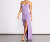 Olena Wrap Skirts Crepe Dresses