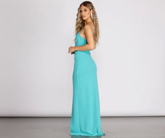 Olena Wrap Skirts Crepe Dresses