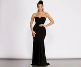 Aspyn Strapless Sweetheart Mermaid Formal Dresses