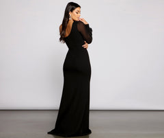 Odette Formal One Shoulder Crepe Mermaid Dresses