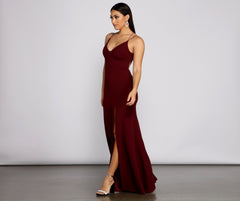 Chloe Abendkleider mit Schnürung am Rücken