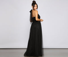 Charlie – Formelle A-Linien-Kleider mit doppeltem Schlitz