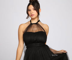 Charlie – Formelle A-Linien-Kleider mit doppeltem Schlitz