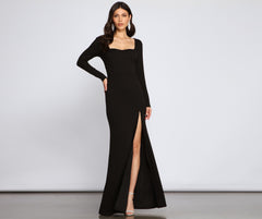 Brynlee Formal High Slit Mermaid Dresses